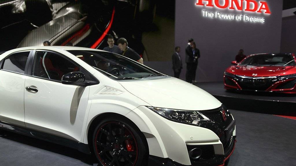 Honda präsentiert am Autosalon in Genf ein neues Modell: In Nordamerika muss das japanische Unternehmen weitere 2,2 Millionen Fahrzeuge wegen Airbag-Problemen zurückrufen. (Archivbild)