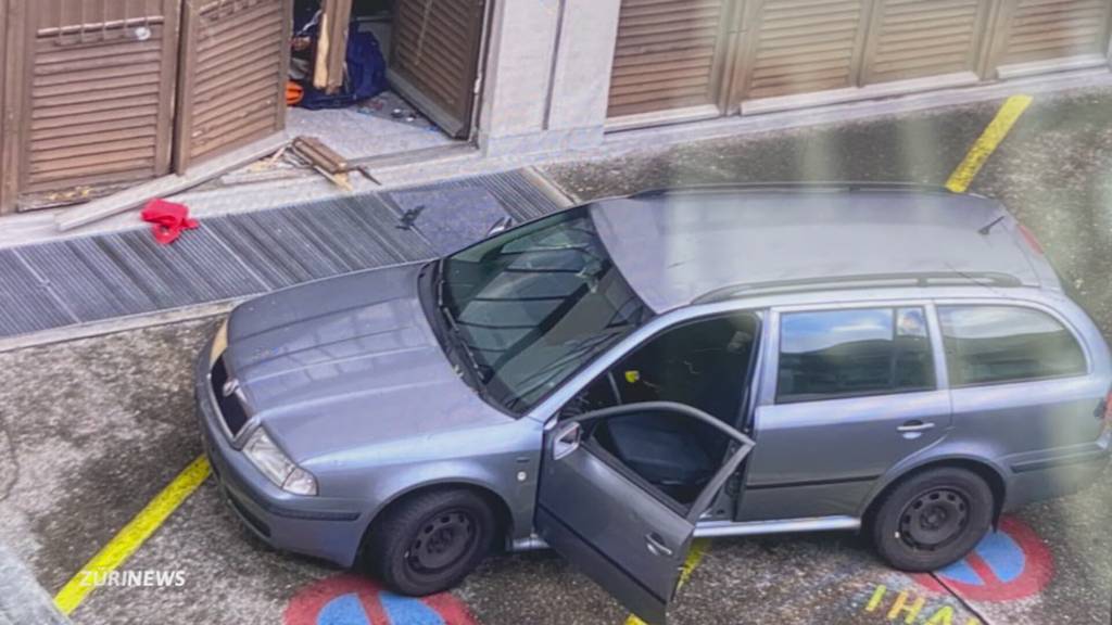 Rammbock-Raub im Zürcher Finanzviertel