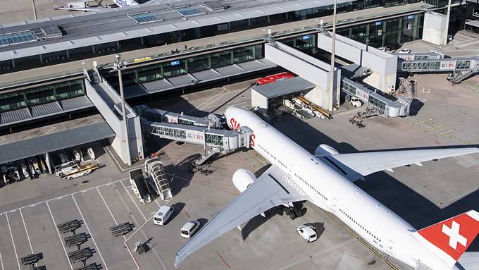 Reiseverkehr am Flughafen Zürich hat auch im Dezember zugenommen