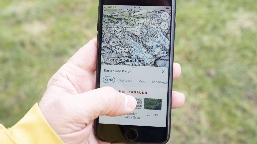 Swisstopo-App erhält neue Funktionen und knackt 4-Millionen-Marke