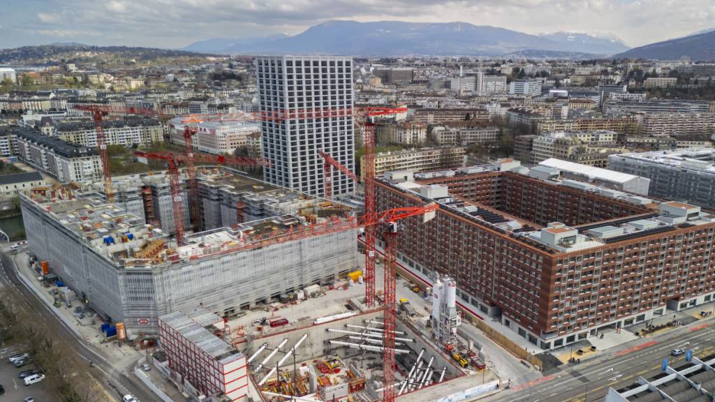 Der Schweizer Baubranche ist der Start ins Jahr 2026 geglückt. Insbesondere im Wohnungsbau lief es sehr gut.(Symbolbild)
