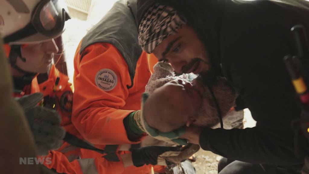 Über 21'000 Opfer: Schweizer Suchtrupps suchen in der Türkei und Syrien noch immer nach Überlebenden