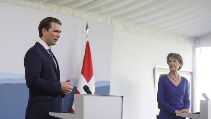 Sommaruga und Kurz tauschen sich über Coronapandemie und Migration aus