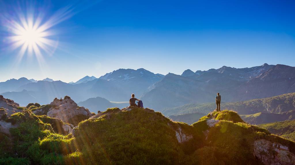 Wandere durch eine der spektakulärsten Landschaften der Schweiz