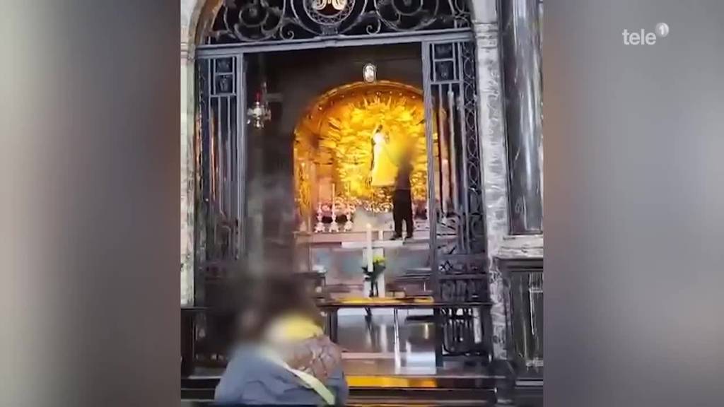 Video zeigt Schändung der Schwarzen Madonna