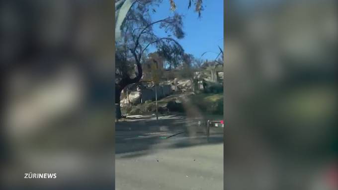 Feuerinferno in Los Angeles: Schweizerin verliert alles