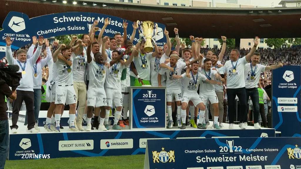 Meister: FCZ nimmt den Meister-Pokal zum 13. Mal in Empfang