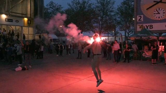 Young Boys: Die Meisterfeier begann schon vor dem Stadion