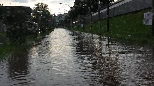 Heftiges Gewitter führt zu Überschwemmungen in Luzern