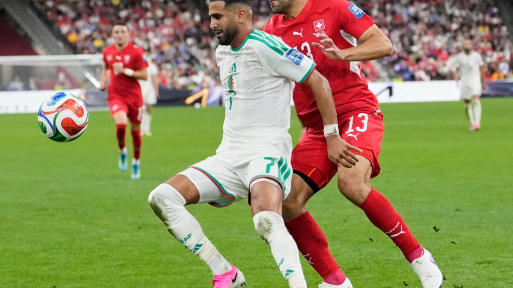 Gegen die Schweiz bestritt Algeriens Captain Riyad Mahrez sein 119. und letztes Länderspiel