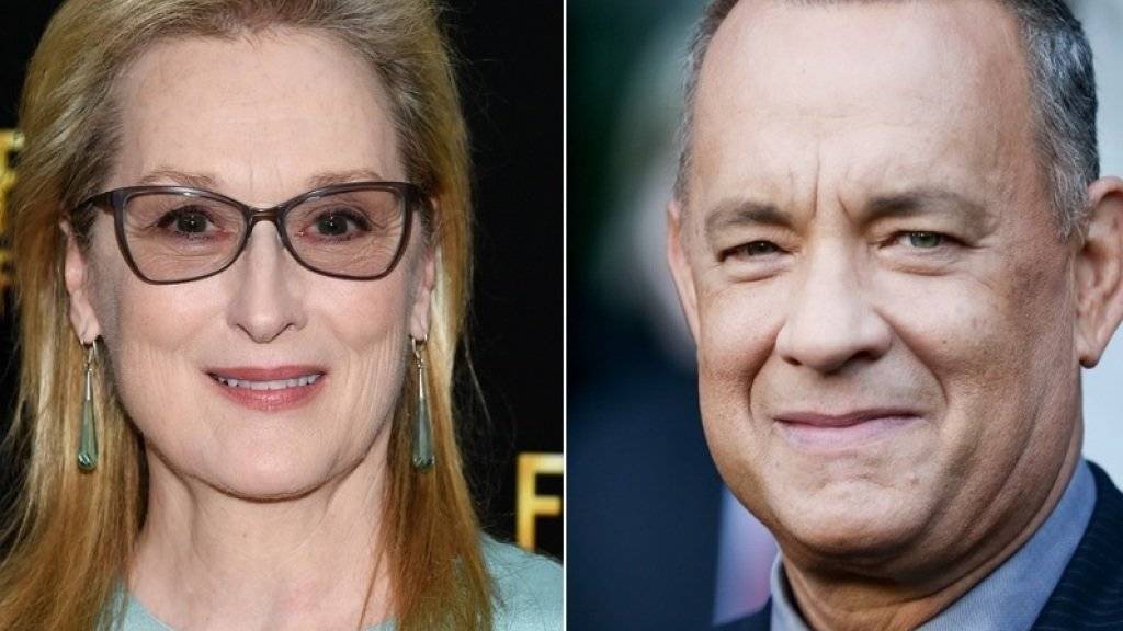 Meryl Streep und Tom Hanks beehren übernächste Woche das Filmfest in Rom. (Archivbilder)