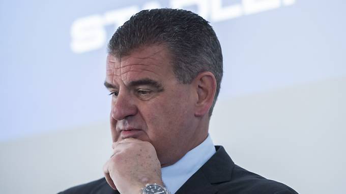 Peter Spuhler verzichtet erneut auf Lohn als Stadler-CEO ad interim