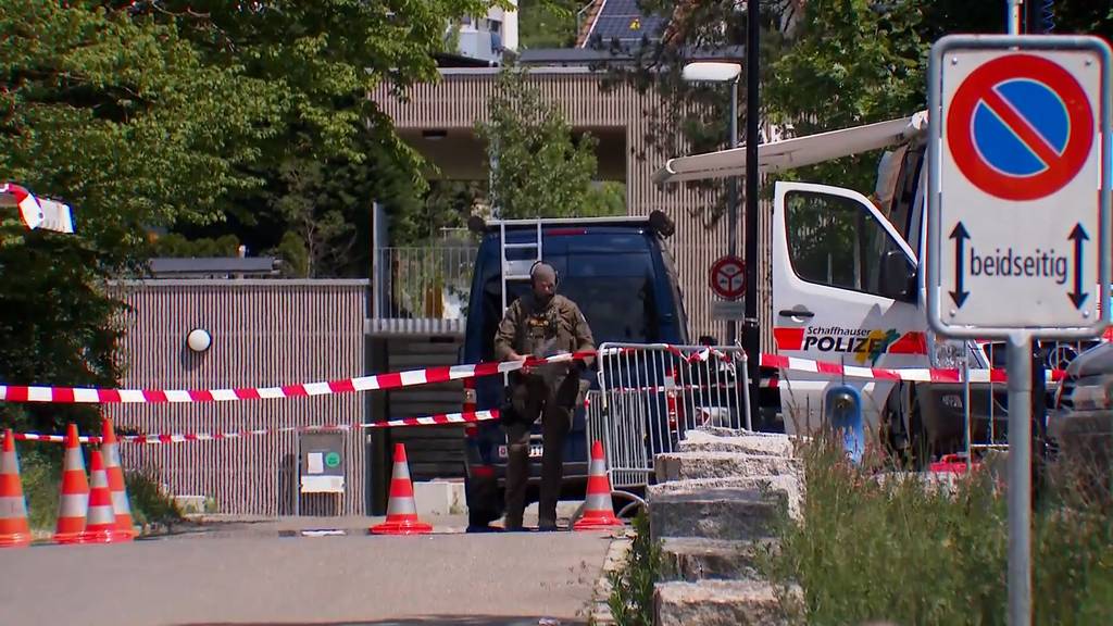 Polizei-Grosseinsatz an Schule in Schaffhausen