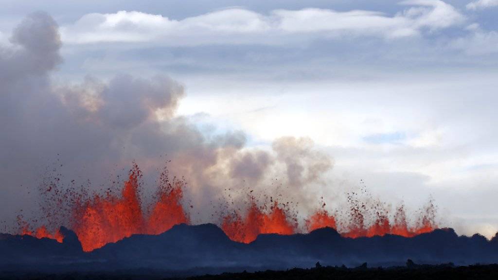 Rekord-Vulkan: Die Eruption des Vulkans Bardarbunga war die heftigste in Europa seit mehr als 240 Jahren. (Archivbild)