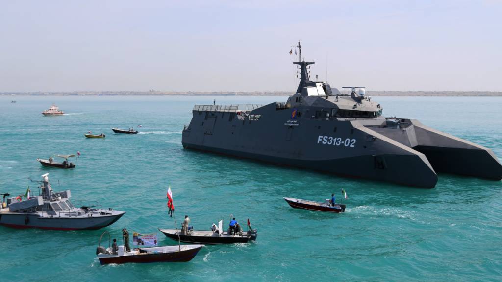 Kriegsschiff des Iran: 101 Crewmitglieder vor Sri Lanka vermisst