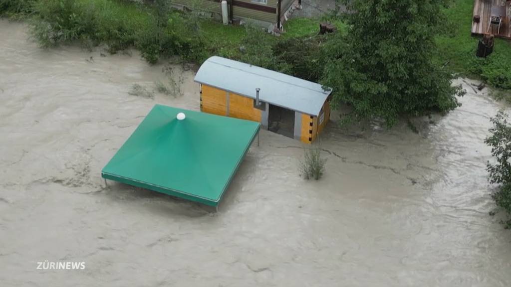 Nach der Hitze das Hochwasser: Ostschweiz wird geflutet