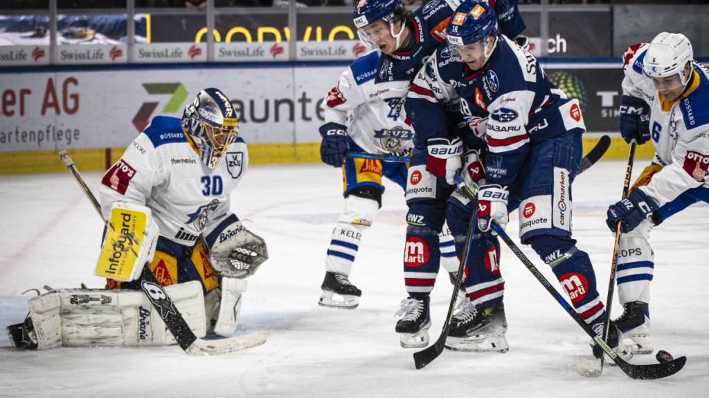 Zugs Goalie Leonardo Genoni bringt die ZSC-Offensive zum Verzweifeln