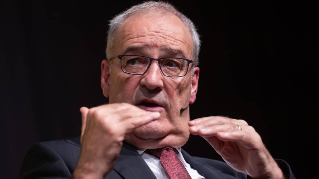 «Aus Erfahrung wissen wir, dass Dialog kein Zeichen von Schwäche ist», sagte Bundespräsident Guy Parmelin vor den Vereinten Nationen in New York. (Archivbild)