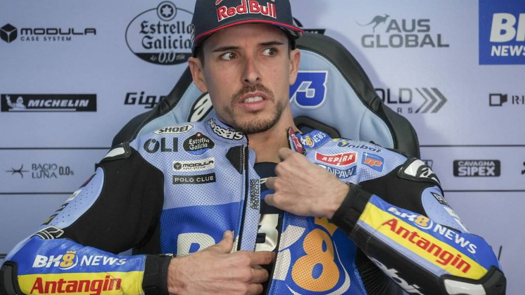 Der Sieger Alex Marquez bei den Rennvorbereitungen