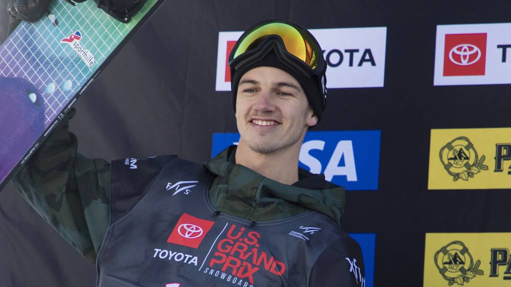 Jan Scherrer am U.S. Grand Prix Snowboard-Event in Copper Mountain im Dezember 21.