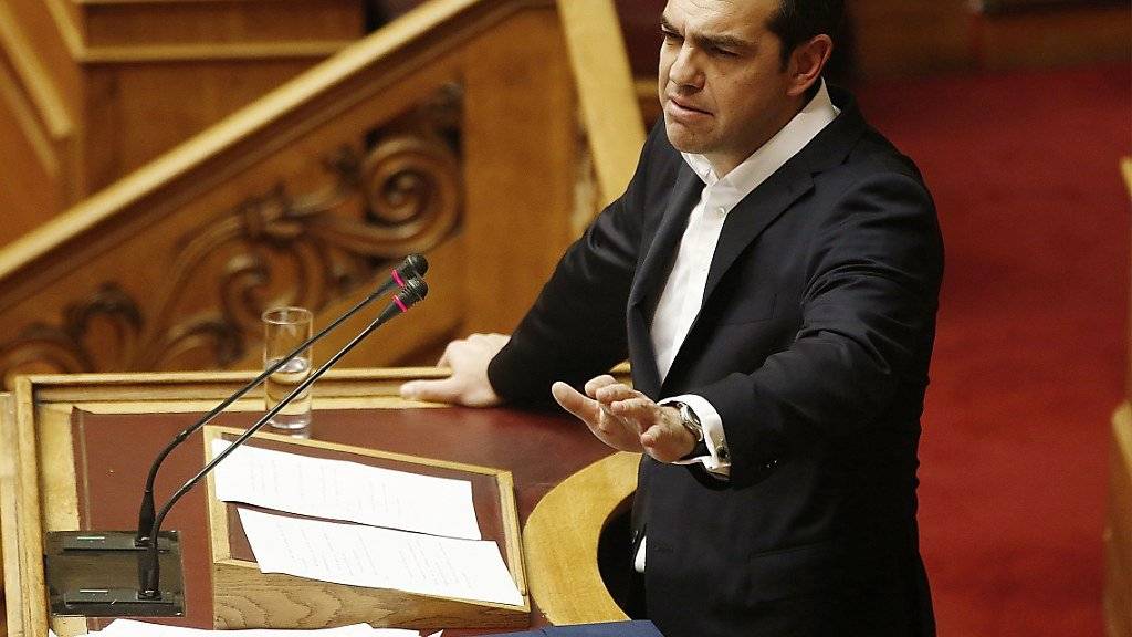 Der griechische Ministerpräsident Alexis Tsipras erklärt mit der Verabschiedung des jüngsten Haushaltsplans am Dienstag die Finanzkrise seines Landes für beendet.