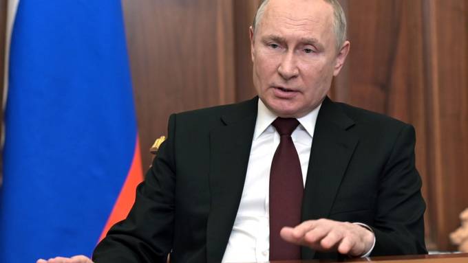 «Marionetten-Regime» und «Genozid»: Putin schockiert mit Ukraine-Rede