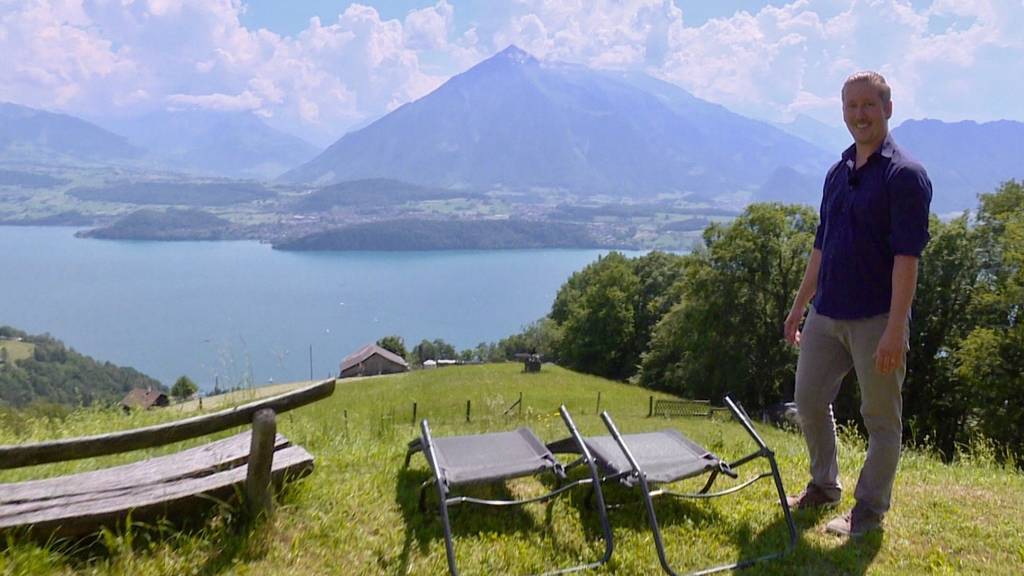 Michael (32) zeigt „sis Dihei“ im Berner Oberland