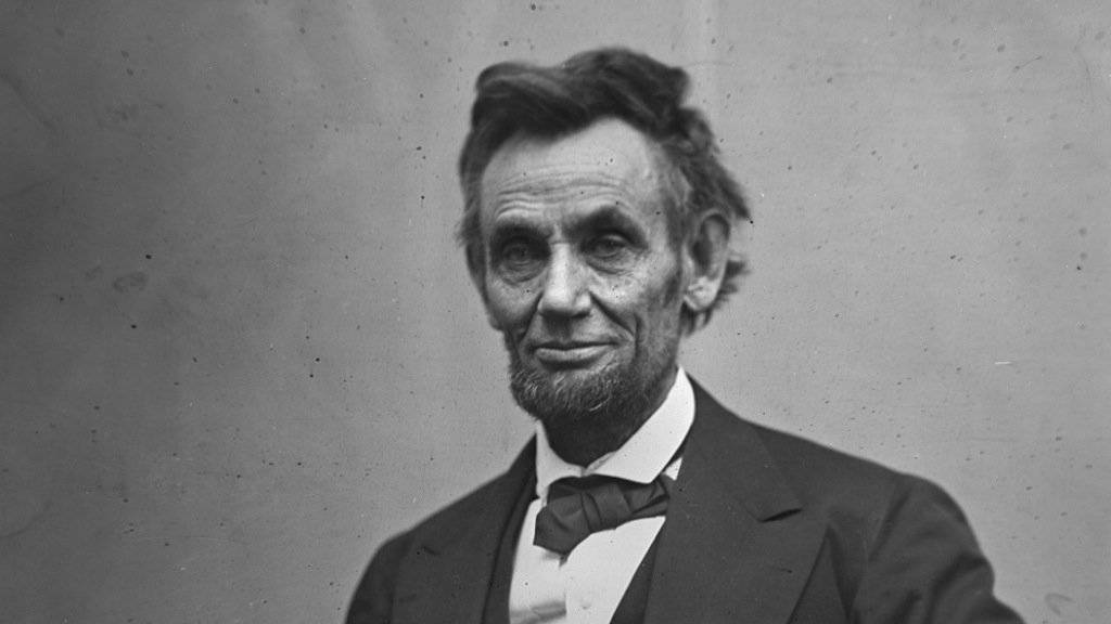 Abraham Lincoln in einer Aufnahme vom Februar 1865