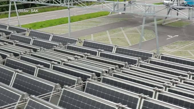 Solardach produziert Strom für 70 Haushalte