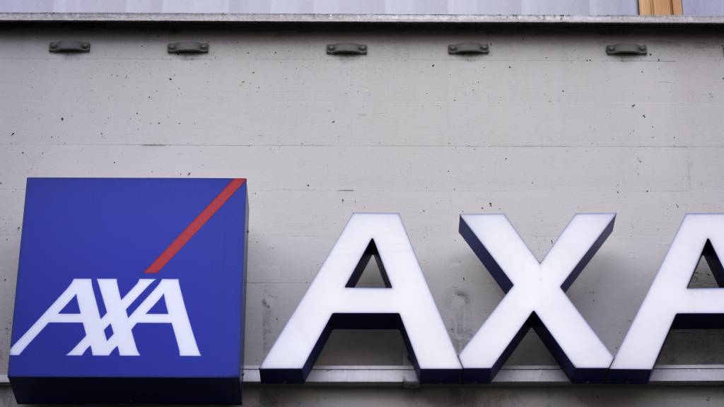 Das Logo der AXA Versicherung, aufgenommen in Winterthur. (Archivbild)