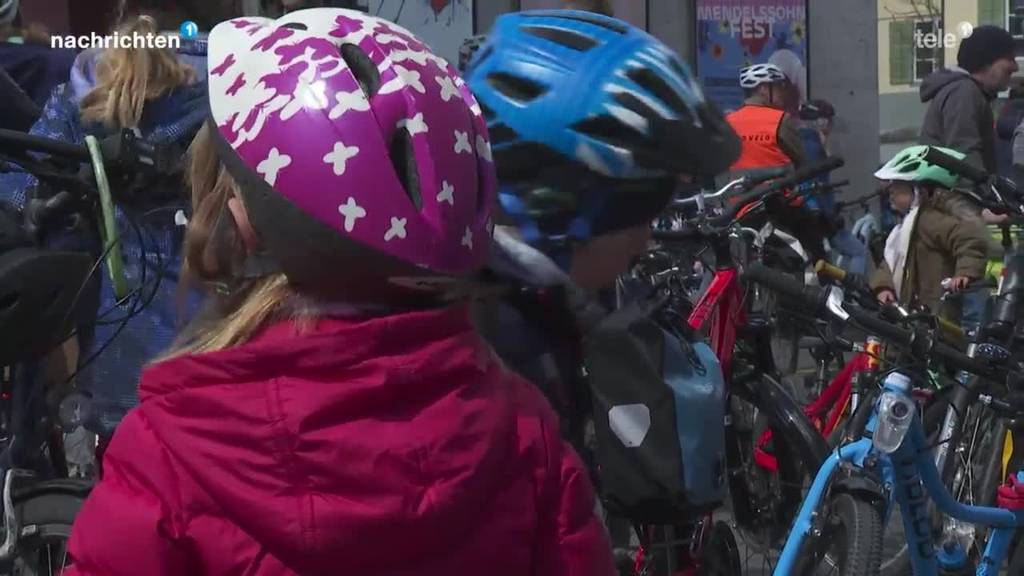 In Luzern: Kinder fürs Velo begeistern