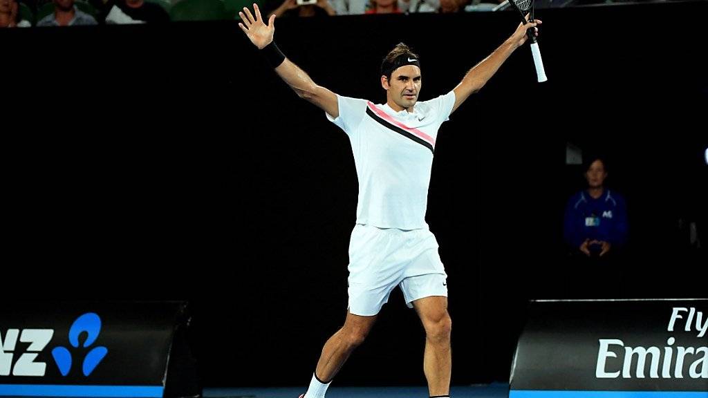 Roger Federer hat fast nur positive Erinnerungen an Melbourne.