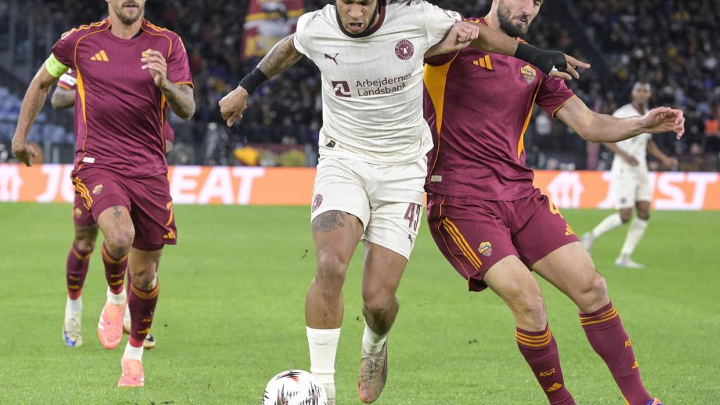 Kevin Mbabu und Midtjylland verlieren in Rom, bleiben aber in der Spitzengruppe der Europa League