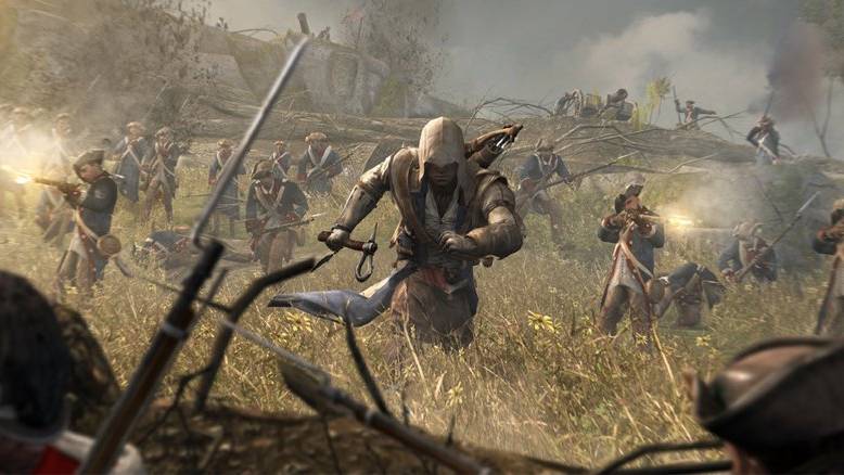 Szene aus «Assassin's Creed 3». Das Spiel gibt es für den PC jetzt gratis.