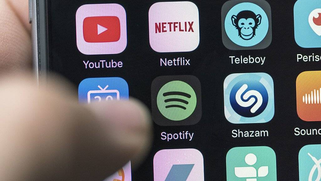 Streamingdienste wie Spotify verleihen den Schweizer Musiklabels wieder Zuversicht. Die lange Talfahrt wurde 2016 erstmals seit der Jahrtausendwende gestoppt. (Symbolbild)