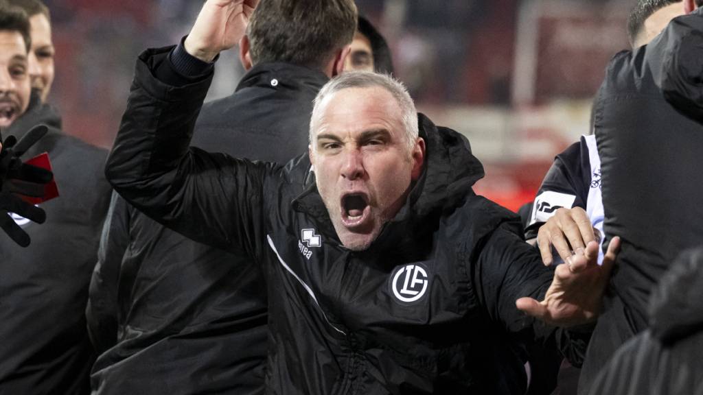 Luganos Trainer Mattia Croci-Torti brachte sein Team wieder auf Kurs