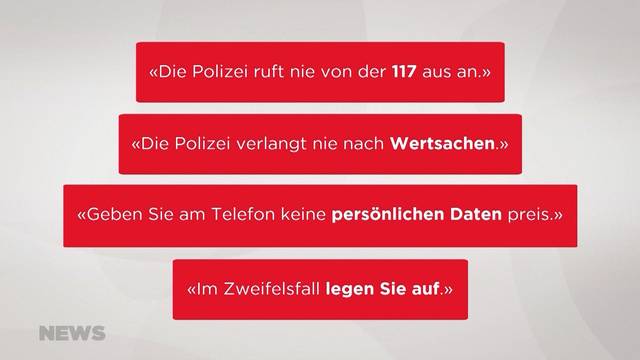 Falsche Polizisten noch immer am Werk