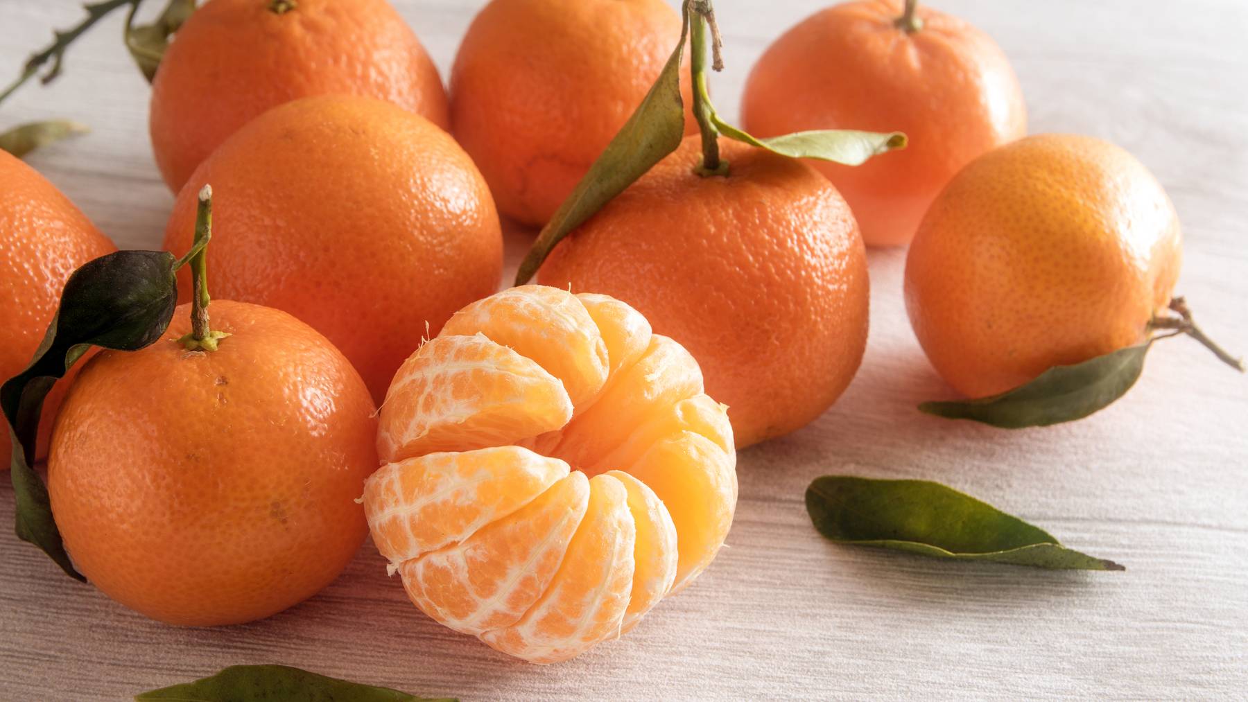 Mandarinen und Clementinen sind in der Weihnachtszeit sehr beliebt. 