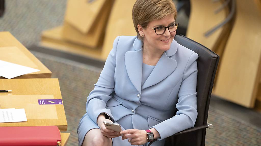 Nicola Sturgeon, Erste Ministerin von Schottland und Vorsitzende der Schottischen Nationalpartei (SNP). Foto: Jane Barlow/PA Wire/dpa