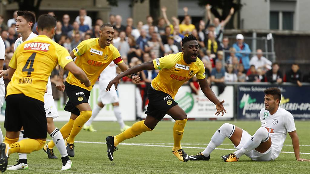 Bereits 2017 traf Breitenrain im Cup auf YB. Damals behielt der Oberklassige vor 6000 Zuschauern das bessere Ende für sich und siegte 3:0