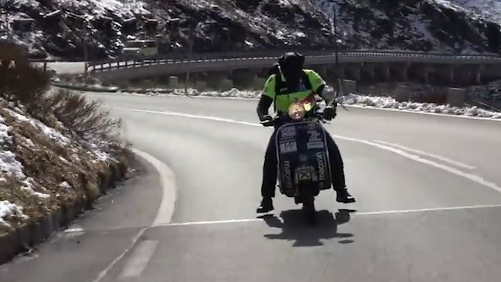 Blind über Grossglockner Hochalpenstrasse