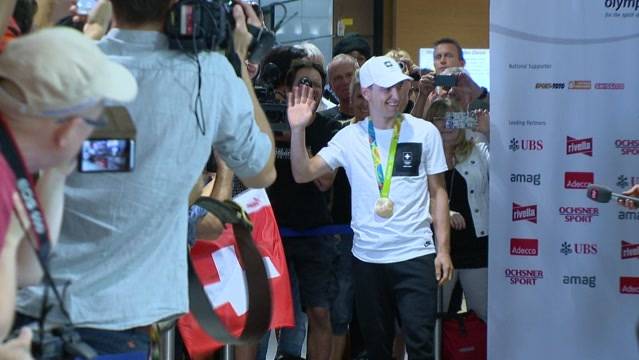 Empfang der Olympioniken