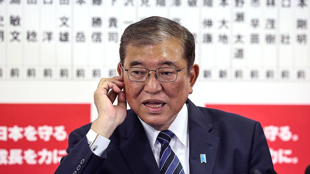 Japans Ministerpräsident und Vorsitzender der Liberaldemokratischen Partei, Shigeru Ishiba. Foto: Takashi Aoyama/Pool Getty Images/AP/dpa