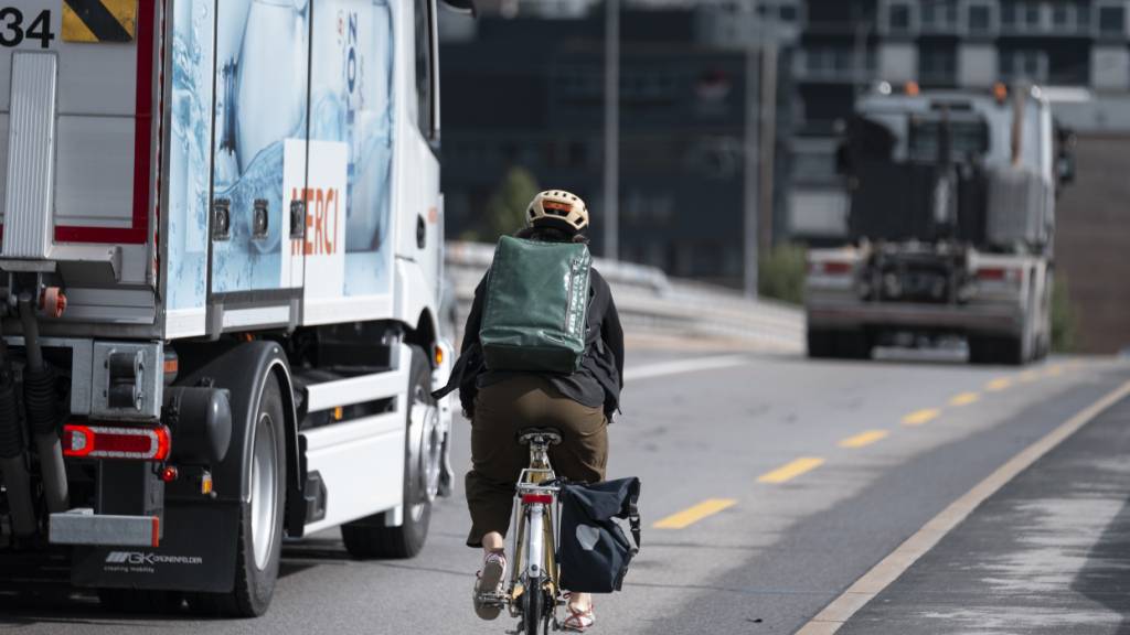 Das zusammenhängende Velowegnetz kommt voran: Veloweg auf der Duttweiler-Brücke in Zürich. (Archivbild)