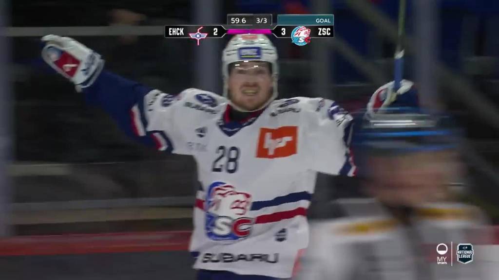 Der ZSC gewinnt auch das vierte Zürcher Derby