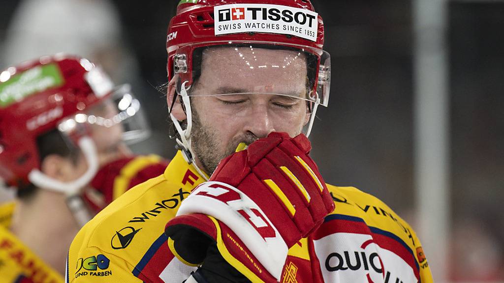 Tränen in den Augen des «harten Hundes»: Nach fast 1200 NL-Spielen geht Beat Forsters Karriere emotional zu Ende