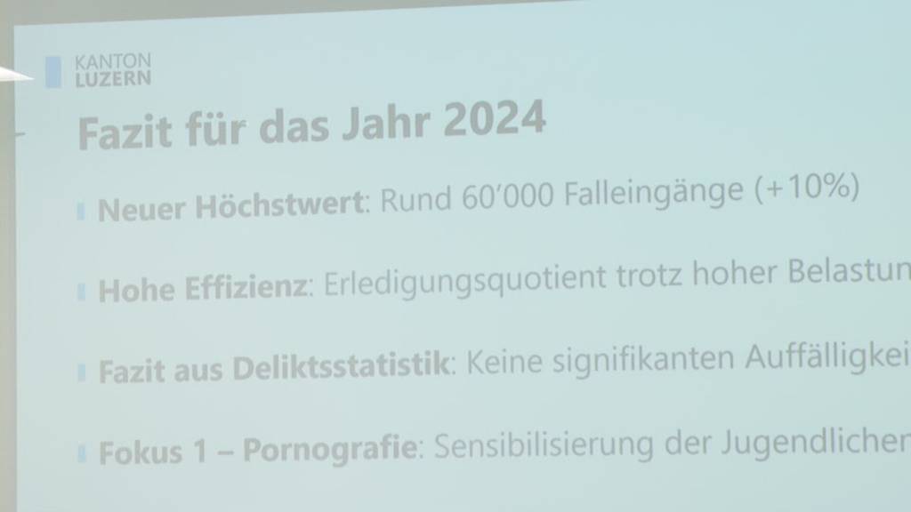 Viel Arbeit für Luzerner Staatsanwaltschaft