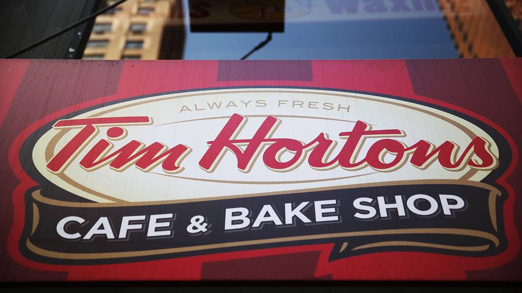 Im Tim Hortons gibt es süsse Leckereien, Fast-Food und haufenweise Kaffee.