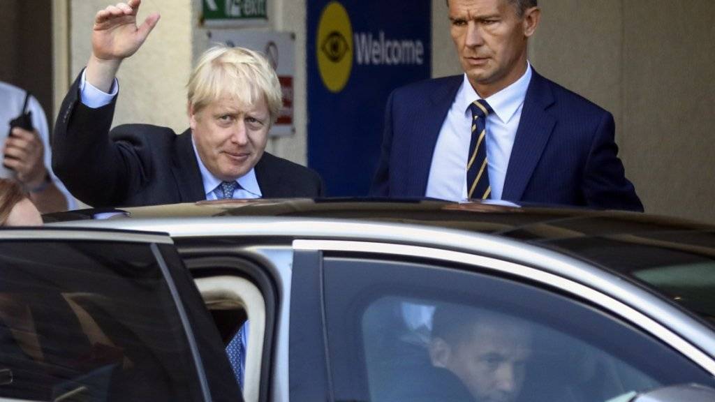 Der britische Premierminister Boris Johnson wirbt in einem Brief an EU- Ratspräsident Donald Tusk Änderungen am Brexit-Abkommen verlangt. Dabei soll der sogenannte Backstop für Irland gestrichen werden. (Foto: Simon Dawson/EPA)