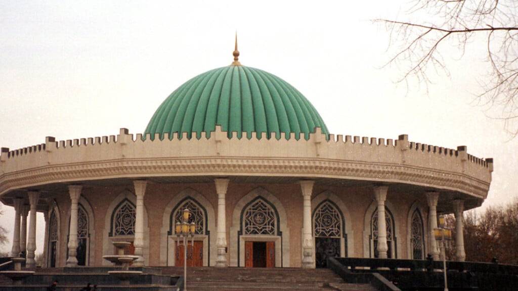 Das Amir-Timur-Museum in der usbekischen Hauptstadt Taschkent ist dem turko-mongolischen Eroberer vom Ende des 14. Jahrhunderts, Timur Lenk oder Tamerlan, gewidmet. (Archivbild)